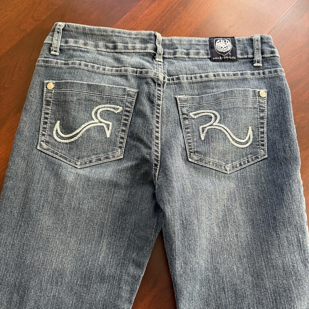 Women’s Vintage Rock & Republic Jeans Straight Leg Size 28